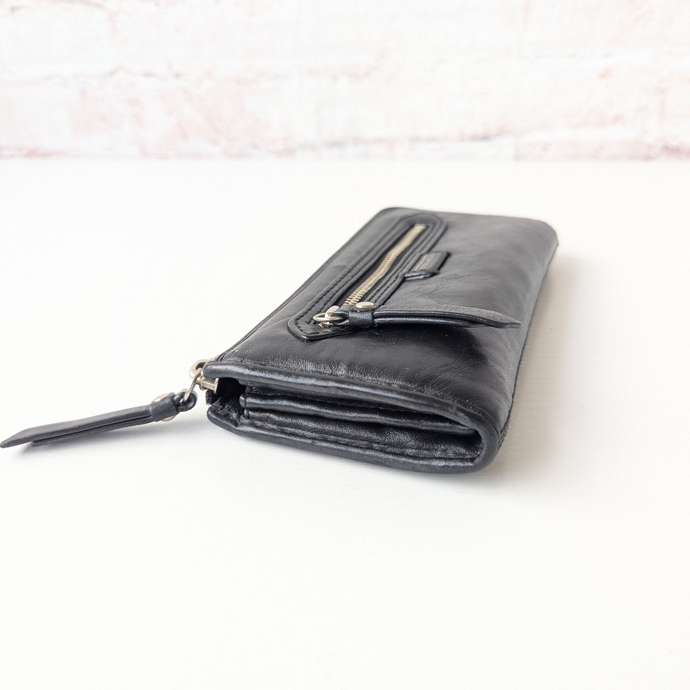 Coach Black Leather Wallet - Picture 5 of 9